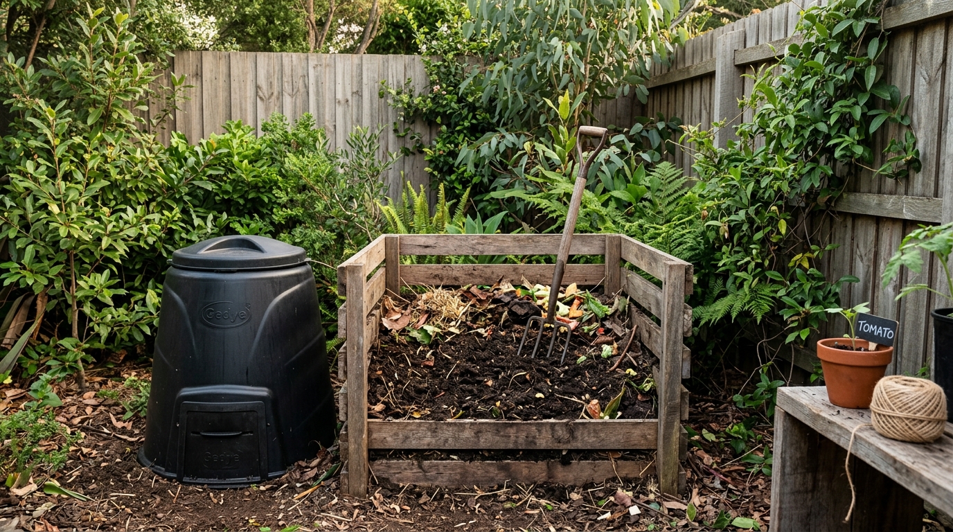Composting and worm farms