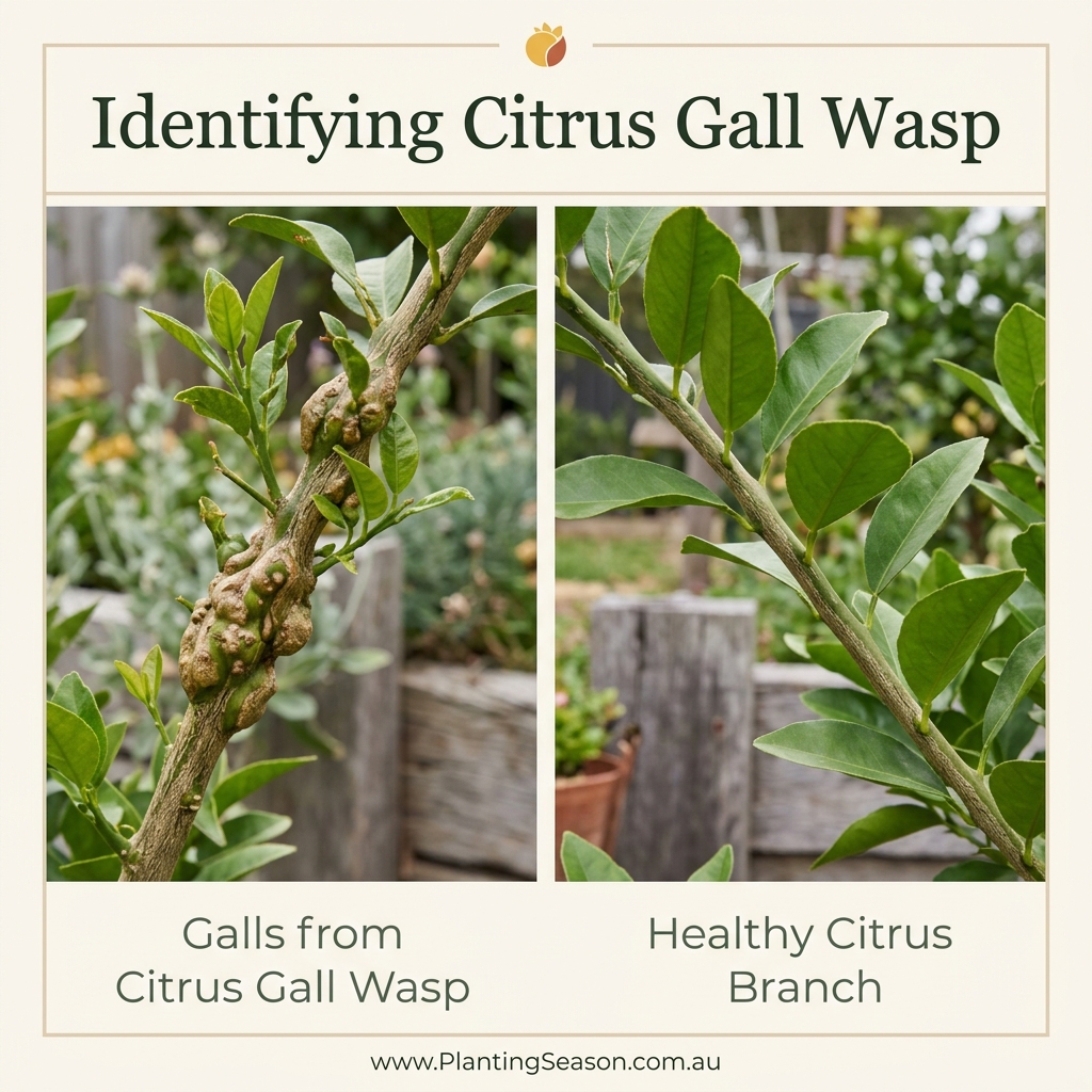 Citrus Gall Wasp identification photo