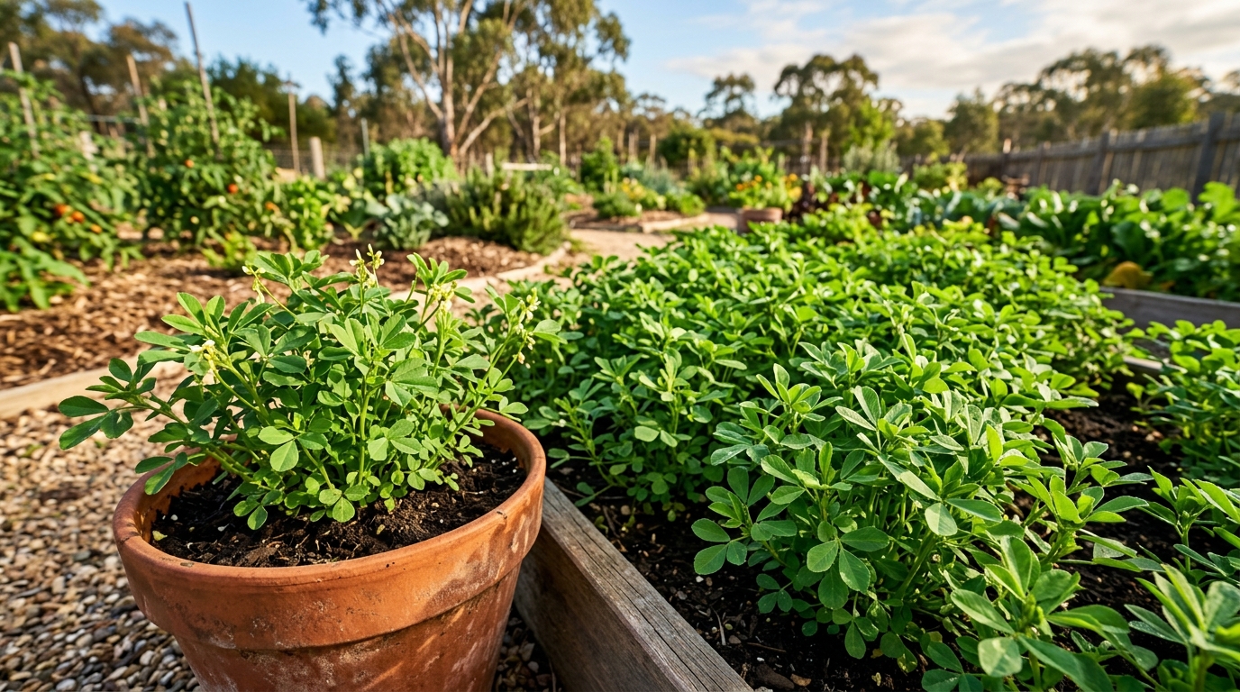 Fenugreek leaves and seeds