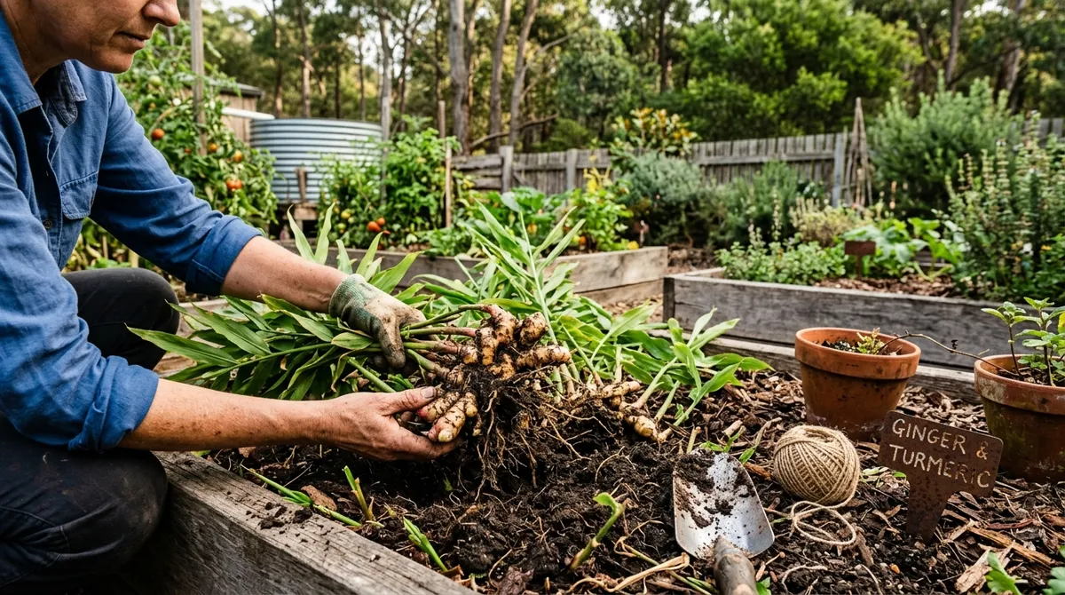 Growing Ginger and Turmeric in SEQ